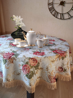 Гобеленовая скатерть Кармен D 200 см