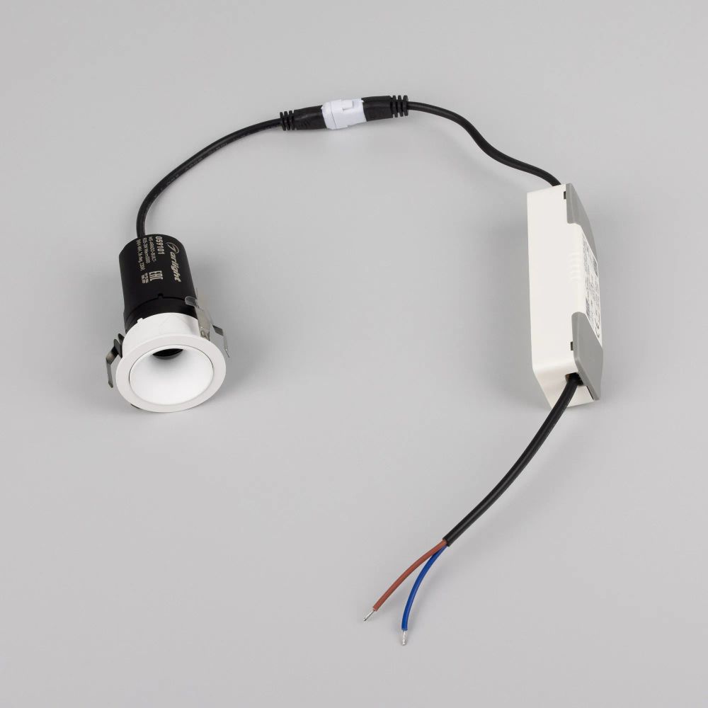 Светильник MS-ARADO-BUILT-R35-3W Warm3000 (WH-WH, 36 deg, 230V) (Arlight, IP20 Металл, 5 лет) 059101