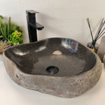 Раковина из речного камня RS-65375 48*38*14 0861