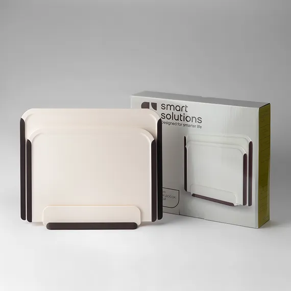 Набор из двух разделочных досок с подставкой smartchef