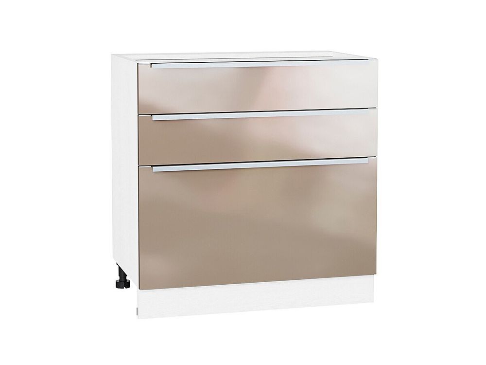 Шкаф нижний с 3-мя ящиками Фьюжн