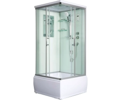 Душевая кабина WeltWasser (ВельтВассер) ALLER 904, с высоким поддоном, с электрикой и ГМ, 90x90x217