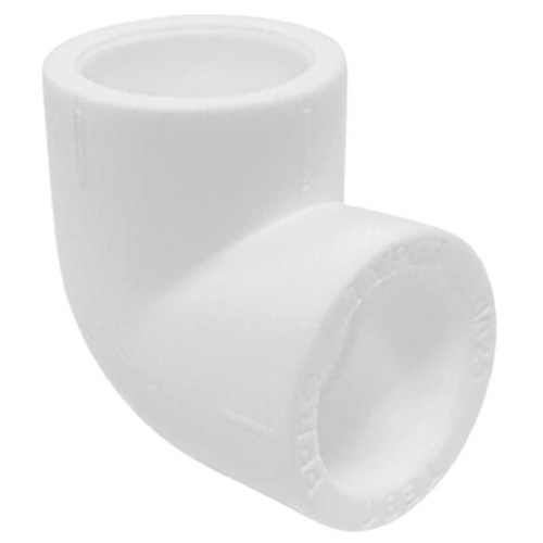 Угольник TEBO бел. PP-R 90 град. 160 (1/2), арт. 030030112