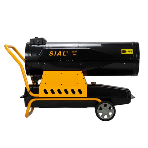 Тепловая пушка дизельная SIAL Y80 - прямого нагрева / 80 кВт