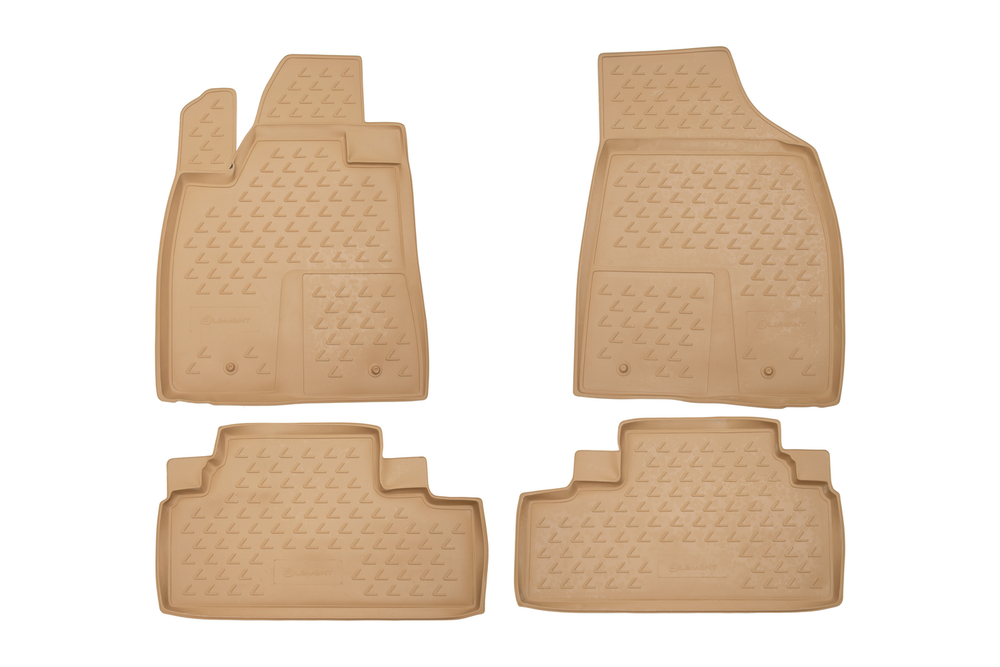 Коврики в салон для LEXUS RX350 2009-2012, 4 шт. (полиуретан, бежевые) NLC.29.10.212K