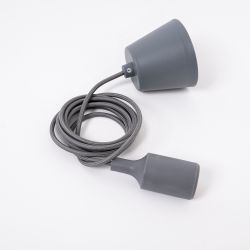 Подвесной светильник Muuto E27 Grey