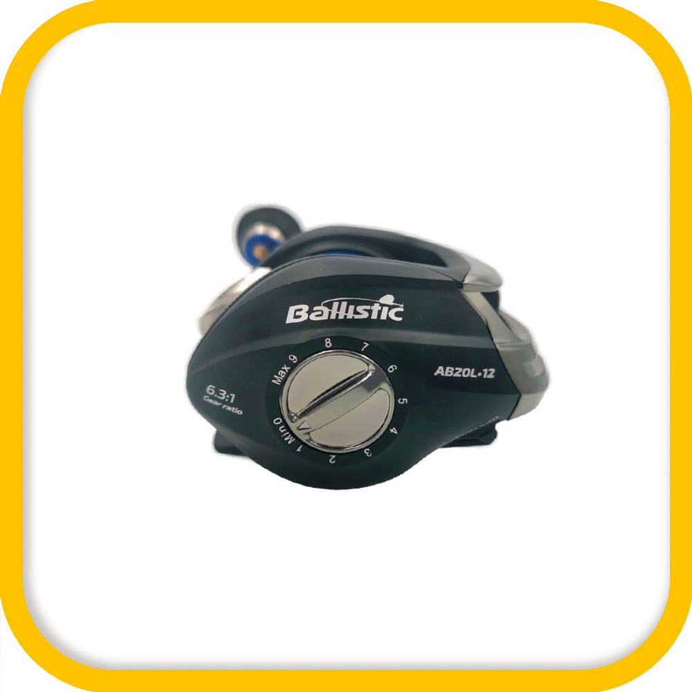 Катушка мультипликаторная Akara Ballistic AB20L 11+1bb кастинг.
