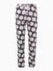Брюки женские с принтом, цвет серый, размер 48
