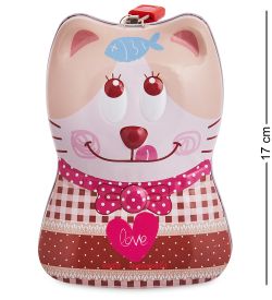 BX- 83/2 Металлическая копилка «Кот»