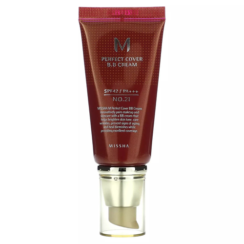 Missha Perfect Cover BB Cream SPF42 PA+++ 21 тон
