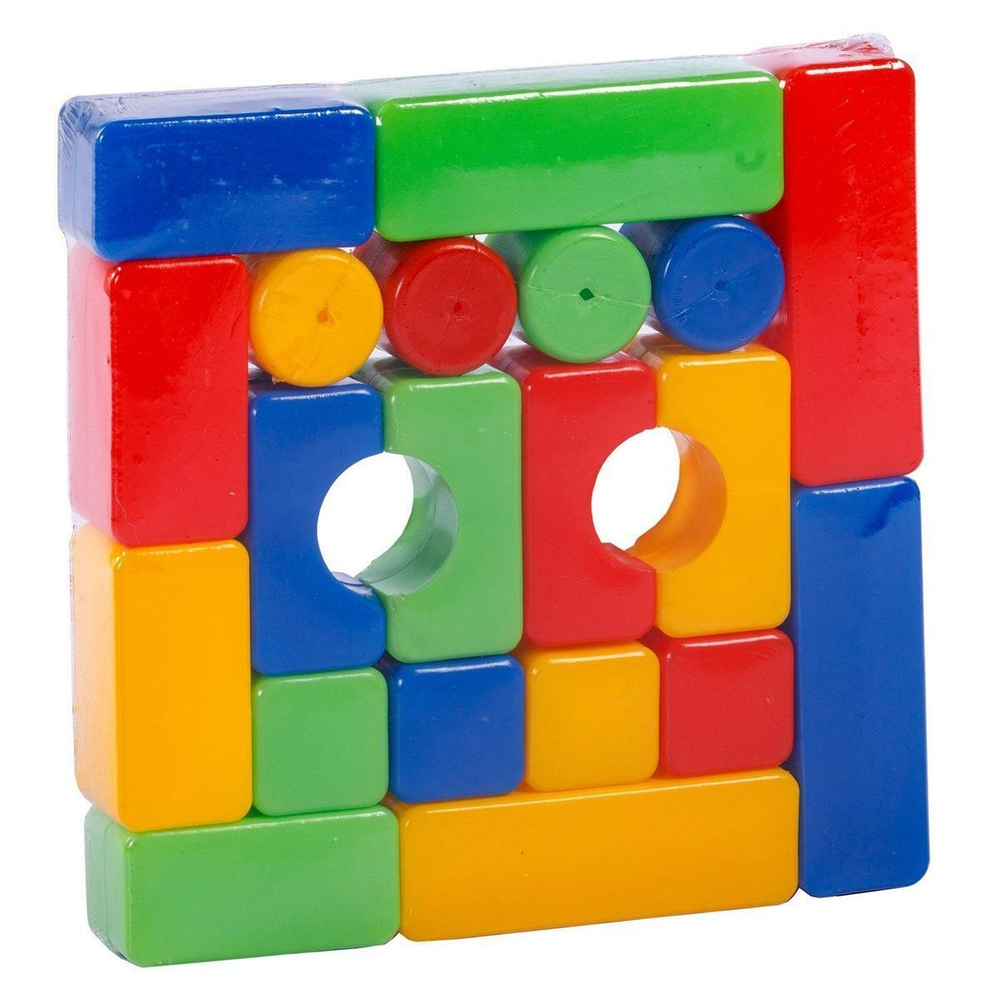 Конструктор "Строитель" малыш 20дет. (Юг-пласт)