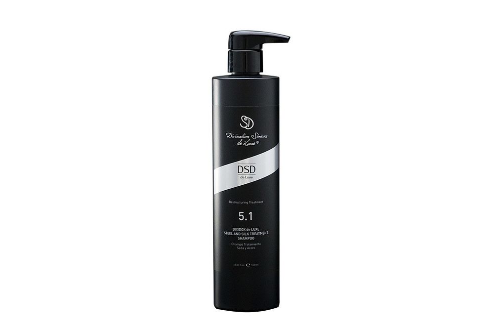 Dsd de luxe Steel and Silk Treatment Shampoo № 5.1 - Восстанавливающий шампунь «Сталь и шелк» Диксидокс Де Люкс