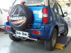 Фаркоп оцинкованный Galia S050A для Suzuki Jimny 1998-2018(паспорт и сертификат в комплекте)(без электрики)