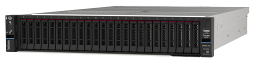 Сервер Lenovo ThinkSystem SR665 V3 8x2.5" AnyBay Backplane / 1x EPYC 9274F / 2x 32GB TruDDR5 4800MHz (2Rx8) RDIMM-A / RAID 940-16i 8GB Flash PCIe Gen4 12Gb Adapter for U.3 / 3x S4620 960GB Mixed Use SATA 6Gb HS SSD / Intel X710-T2L 10GBASE-T 2-port OCP /