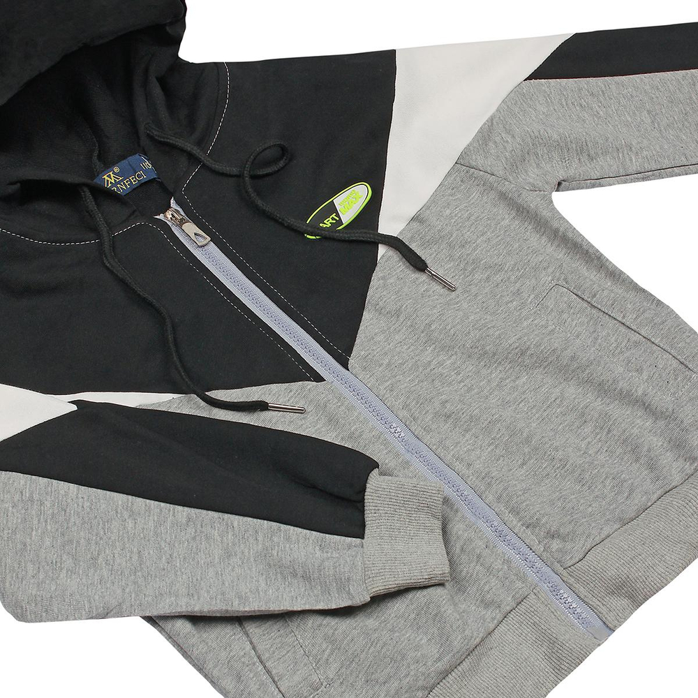 Спортивный костюм для девочек А.4431В-B39, серый, р. 104-110см 9719032