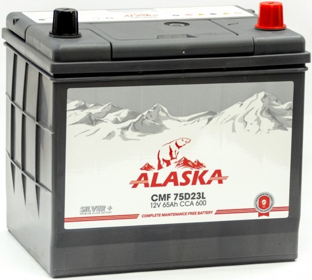 ALASKA CMF 6CT- 65 ( 75D23 ) аккумулятор