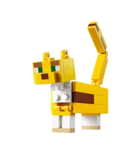 Конструктор Майнкрафт Крипер и Оцелот 184 детали