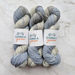 Носочная пряжа, цвет "Зима"