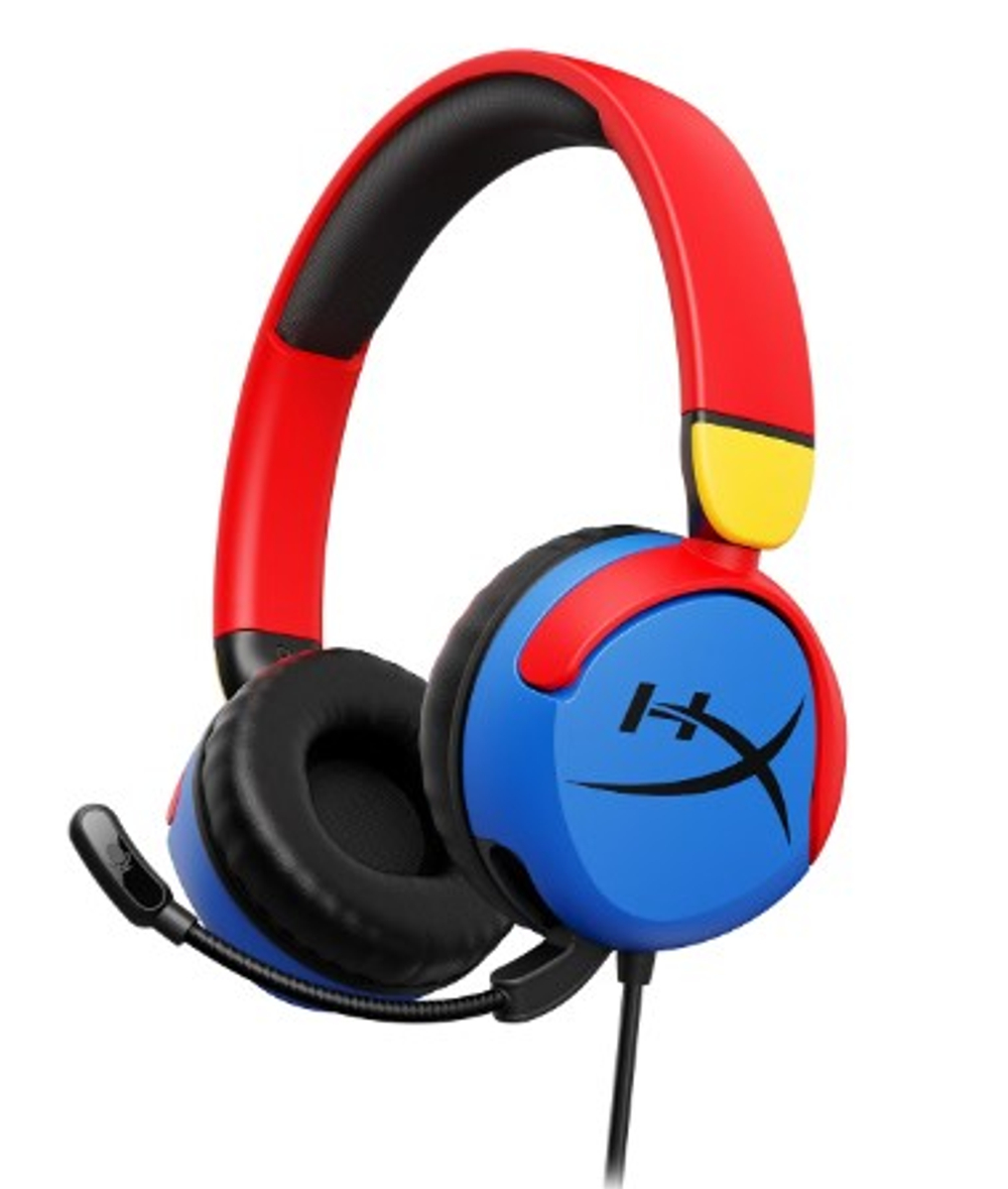 Наушники-гарнитура игровые HyperX 7G8F3AA Cloud Mini красно-синий