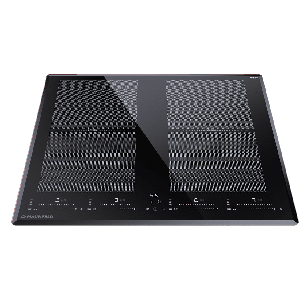 Индукционная варочная панель с двумя Flex Zone и Booster MAUNFELD CVI594SF2BK LUX