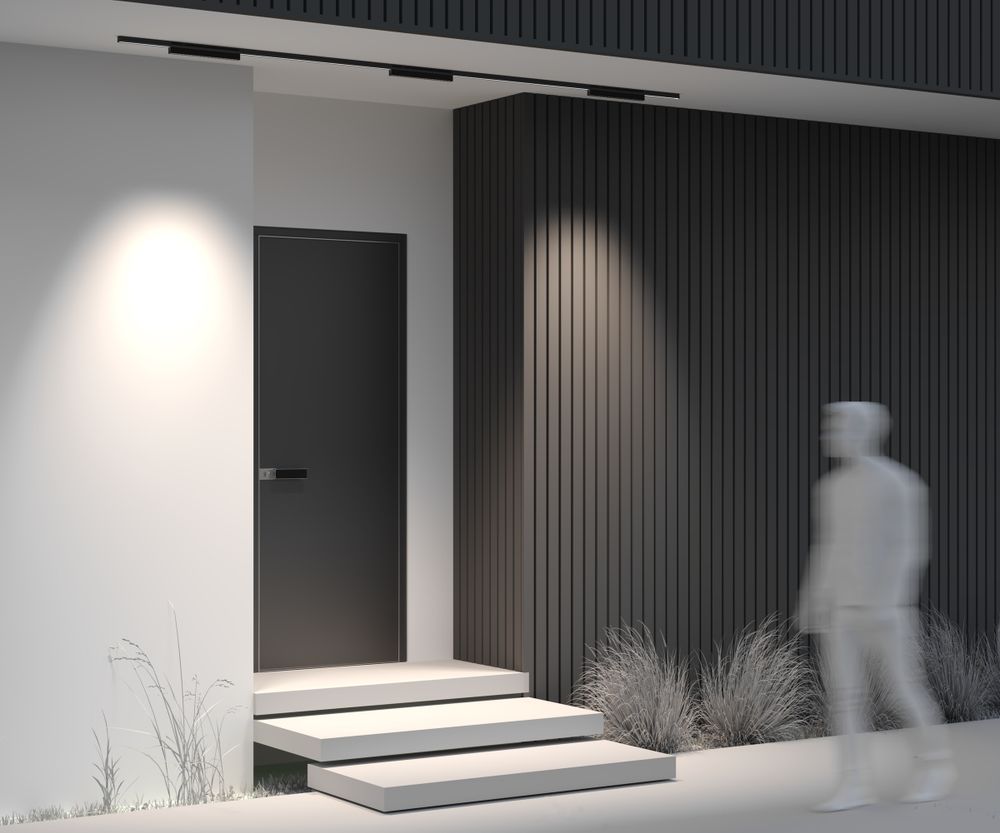 Уличный трековый мангитный светодиодный светильник Maytoni Exility IP   O-TR02-2-S-18WB4K