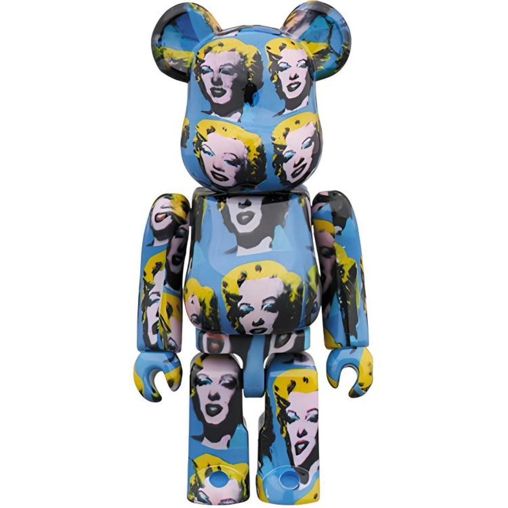 Дизайнерские игрушки BE@RBRICK Andy Warhol Marilyn Monroe 7cm/28cm, BEARBRICK3548