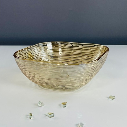 Lenardi 588-661 Салатник 20,2см в под.уп.(х12)Стекло