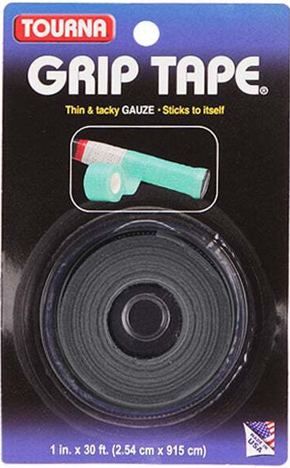 Намотки теннисные Tourna Grip Tape - black