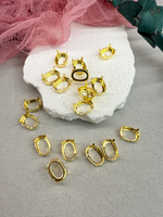 Оправа #4120 Oval 14*10 мм Золото