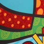 Пакет подарочный «LOVE» 26*32*10 см