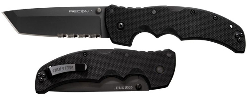Нож Cold Steel модель 27TLCTH Recon 1 Tanto Half Serrated XHP