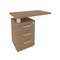 First Тумба приставная с топом левая KTP-1 (L) Дуб Табак 900*500*765
