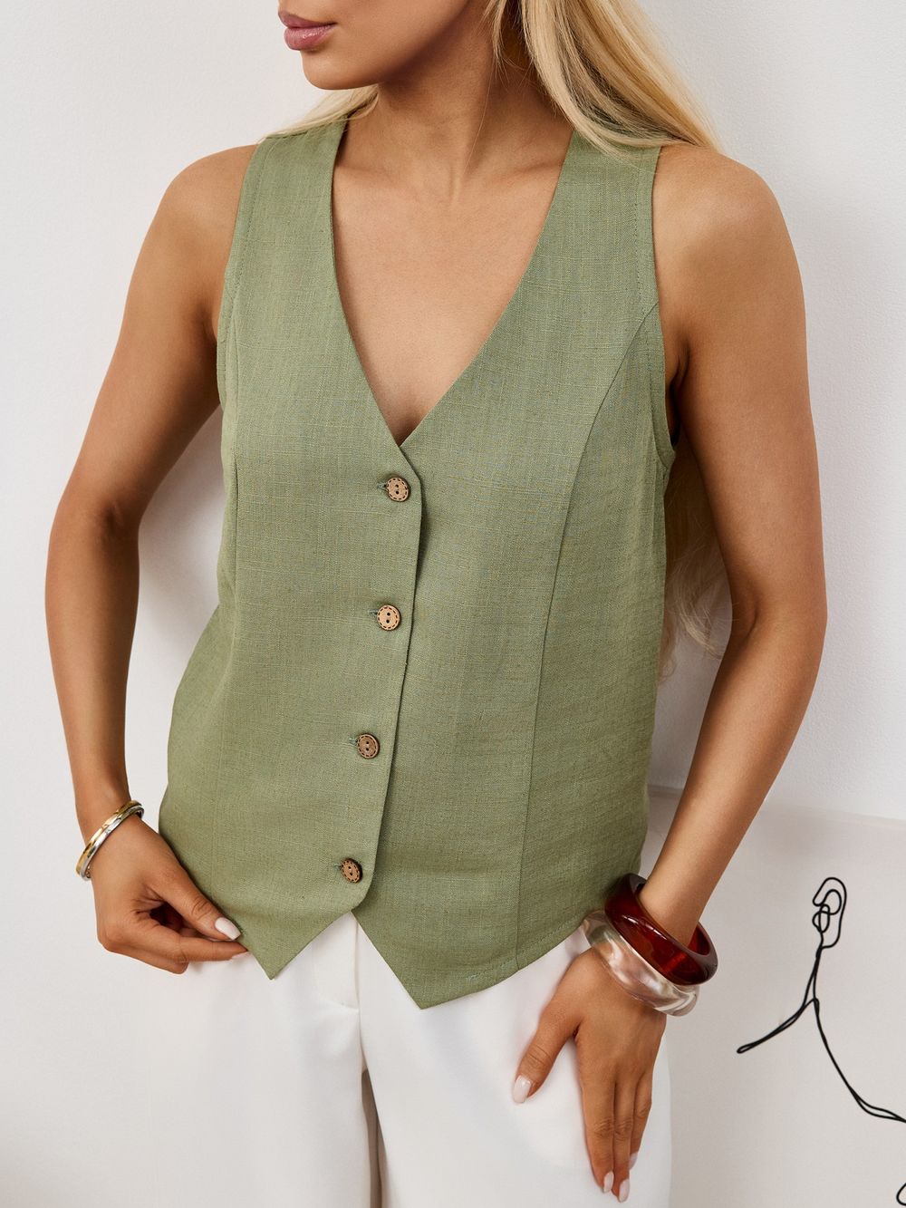 Жилет Аманти-1 Виотекс ЗЕЛЁНЫЙ