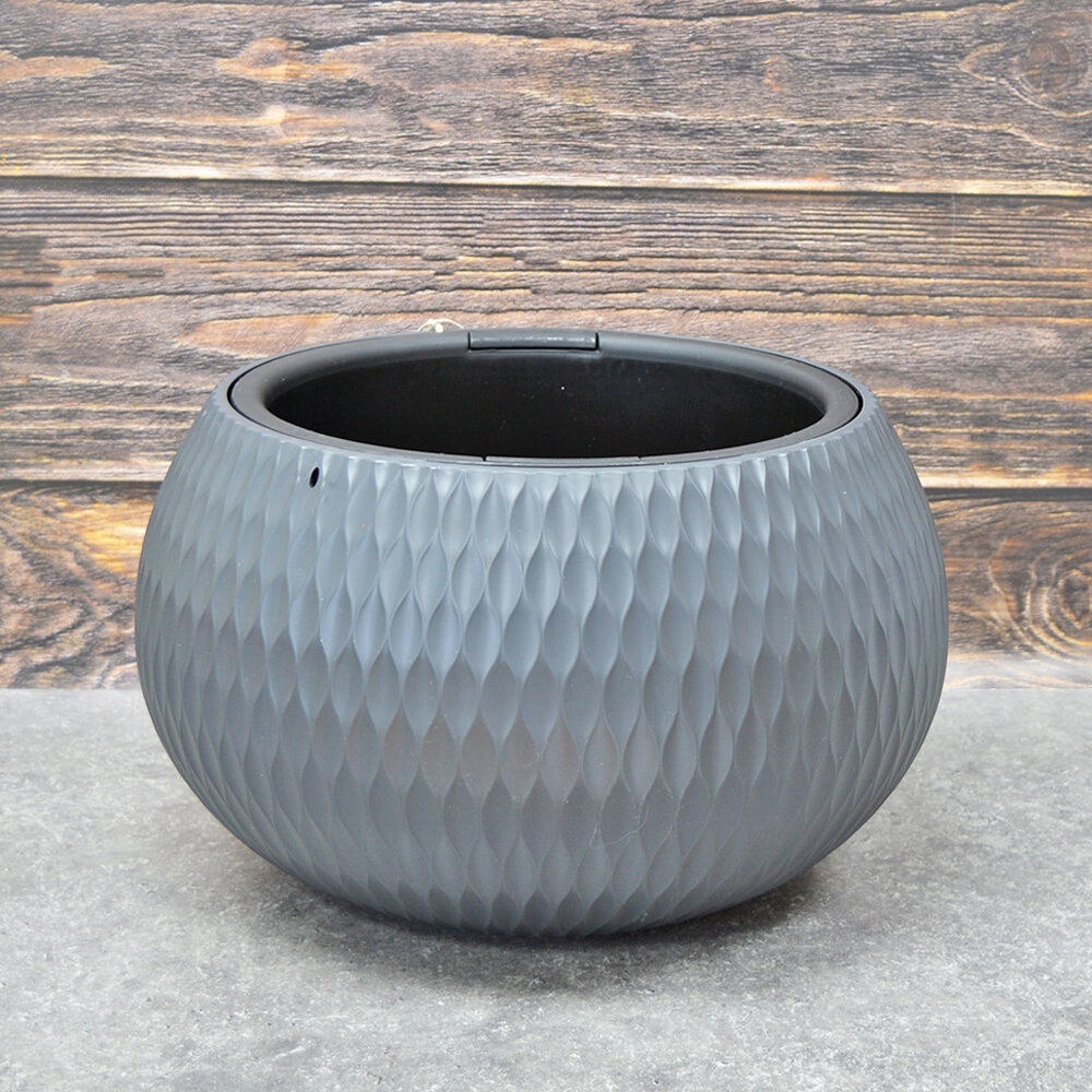 Кашпо Жемчужина 7л (графитовый)