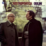 Mstislav Rostropovich, London Philharmonic Orchestra, Carlo Maria Giulini / Dvorak: Cello Concerto & Saint-Saens: Cello Concerto No. 1 (2LP)