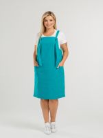 Сарафан 1345 бирюзовый Novita (Акция)
