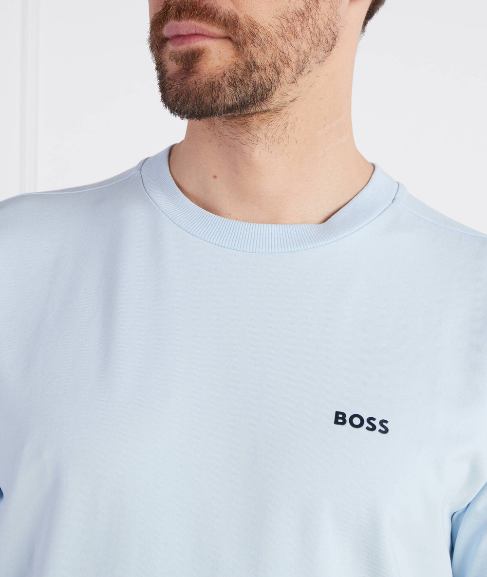 Футболка Tee BOSS GREEN - голубой(50475828)