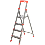 Стремянка 4 ступ, 150 кг, с широк ступ, 0.84 м до платформы, Nika, ННСУ4