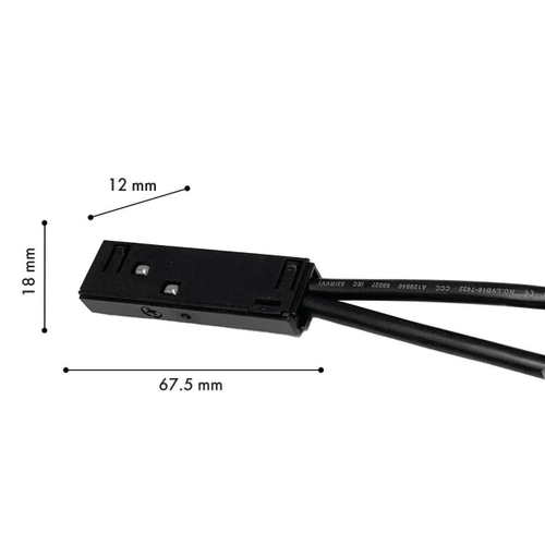 Коннектор для магнитной трековой системы Favourite Logica 1012-CB-004