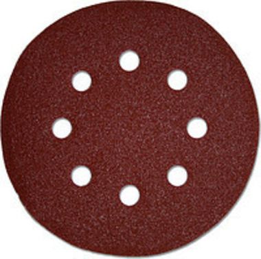 54385 Шлиф. круг самосцепл. Hammer Flex 214-008 Д125мм 8отв. Р 220, набор 5 шт Hammer 214-008