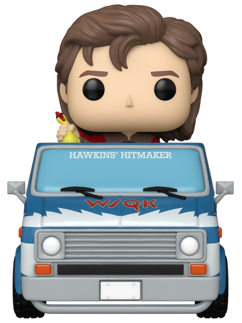 Фигурка Funko POP! Rides Stranger Things S5 Steve with The Squawk Van (Exc) (138) 88958
