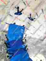 Светящийся зорб "Магический шар" ПВХ, усиленные сиденья, диаметр 2.8 м