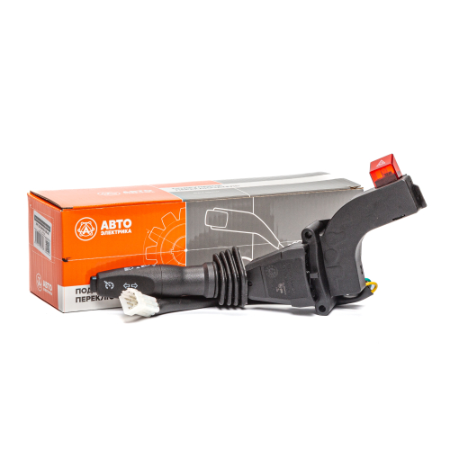 Переключатель подрулевой указателя поворота и света, ГАЗ, с колодкой АМР, с круиз-контролем (ан. 2705.3709100-10)