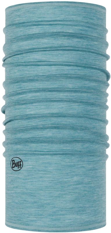 Тонкий шерстяной шарф-труба Buff Wool lightweight Solid Pool Фото 1