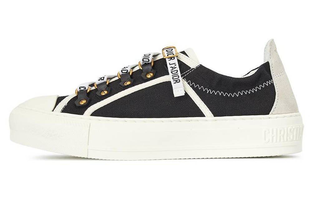 Кеды DIOR Walk'n'Dior Low Black White, KCK304CVE_S900