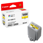 Картридж Canon PFI-1000Y 0549c001 (yellow) 80 мл