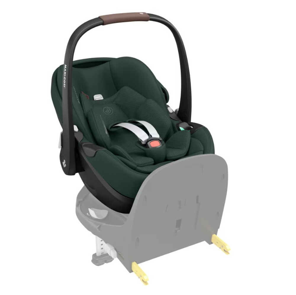 Автокресло Maxi-Cosi Pebble 360 Pro 0-13 кг с базой Family Fix 360 Prо 8052403110 Twillic Green/зеленый (2024)