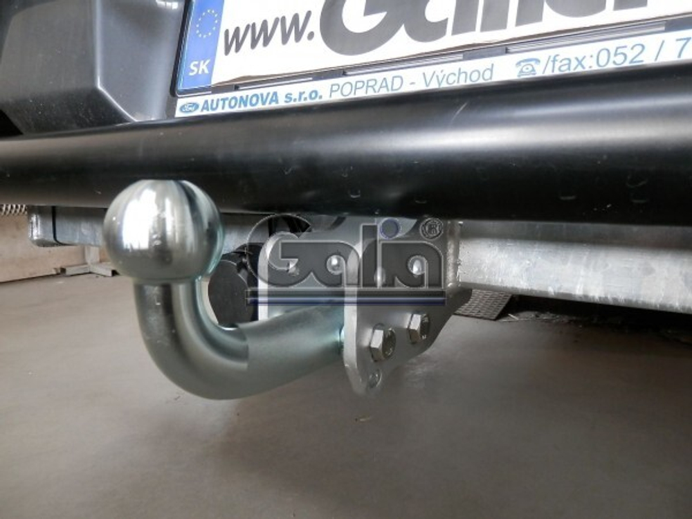 Фаркоп оцинкованный Galia F126A для Ford Ranger 2012-, Mazda BT50 2012-(паспорт и сертификат в комплекте)(без электрики)