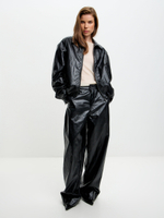 Брюки из экокожи UNI