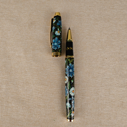 Ручка расписная Паркер "Ромашки с васильками"-2